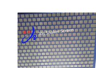 SS304 Niebieski kolor DFE Oil Flat Shaker Screen dla Shaker Shaker Linear Motion